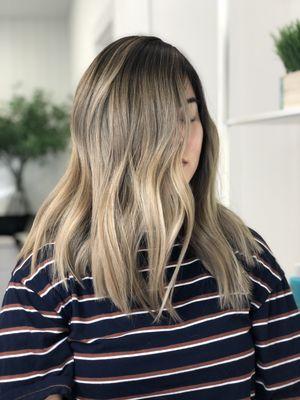 caramel balayage