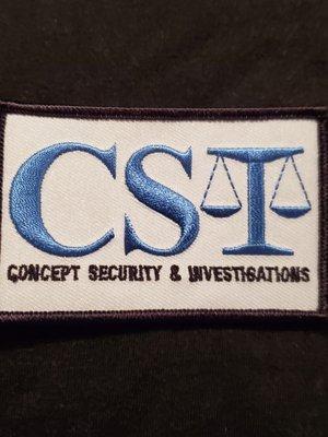 Our Security Officer patch of confidence.