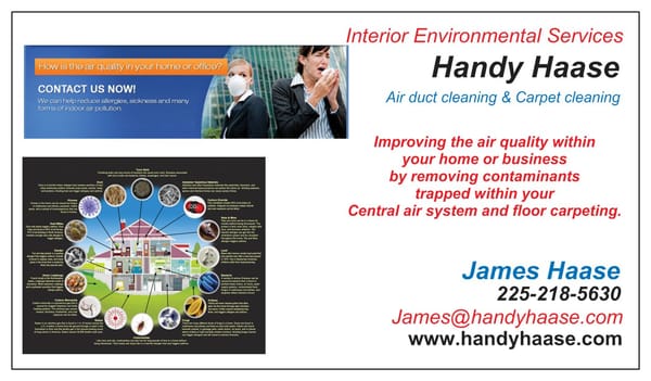 Interior Environmental Services by Handy Haase