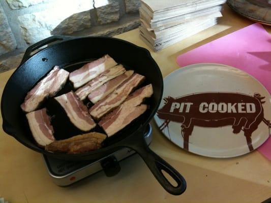 Bacon Frying