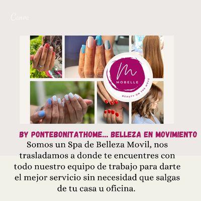 Somos un Spa de belleza móvil, nos trasladamos a tu hogar u oficina a prestar servicios de belleza: uñas, cabello, pestañas, maquillaje etc