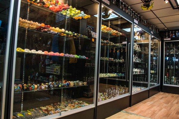 Come in and browse our large selection of glass!