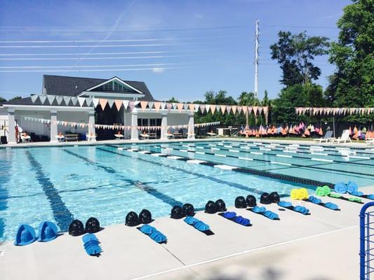 AquaLogix at LTP - getting ready for an aquatic fitness experience like none other.