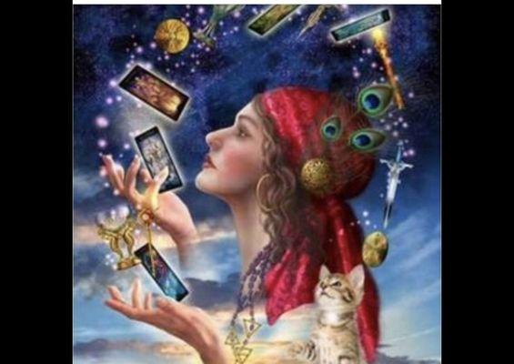 Fortune teller Tarot card readings are $75