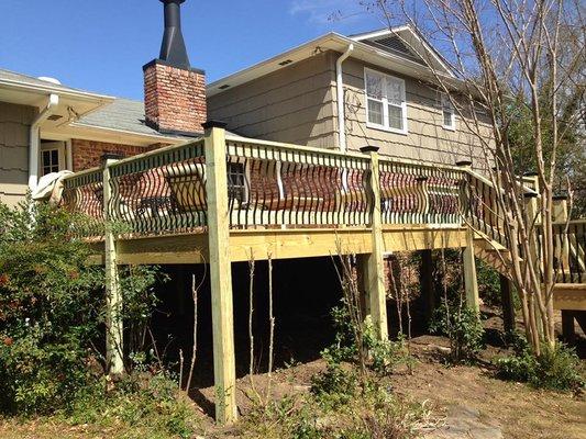 South Point One Trussville AL Contractor: Decking