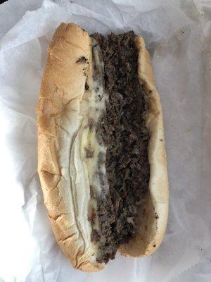 Philly cheesesteak w/ pepperjack cheese