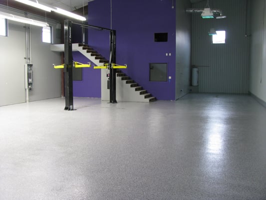 Shop & Airplane Hanger Professional Flooring