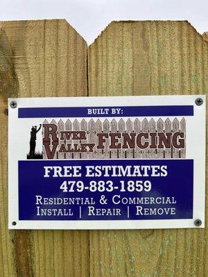 River Valley Fencing Free Estimates