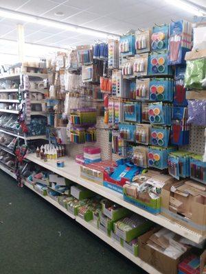 Brand new craft section