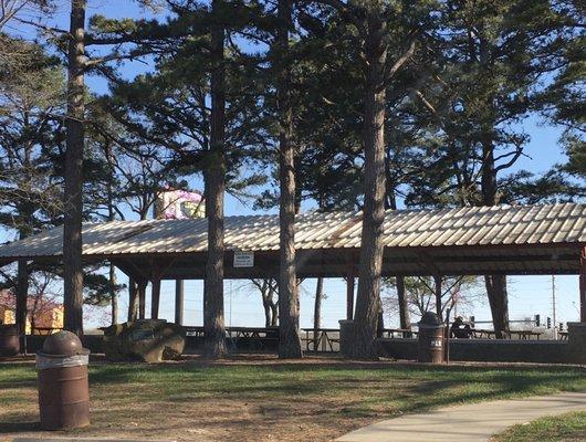 Picnic pavilion.