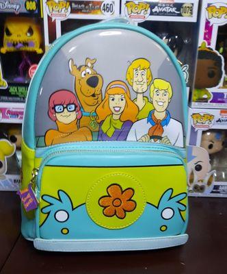 LOUNGEFLY SCOOBY-DOO MYSTERY MACHINE NWT