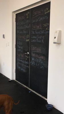 Example of a SocietyFit class workout