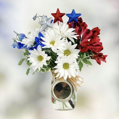 Order your 4th of July arrangement today!!