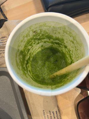 Detox smoothie-not good.