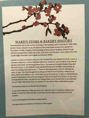 Story on Ward's Store