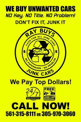 Cash for junk cars