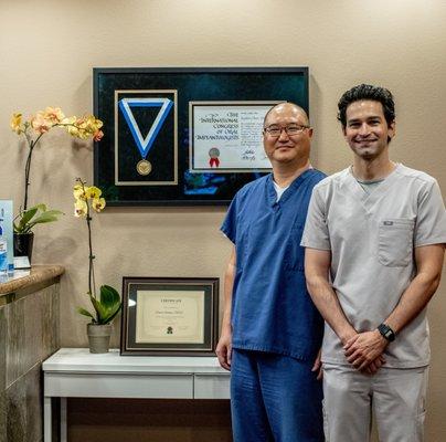 Dr. Chun and Dr. Sanchez are here to guide you on your implant journey.