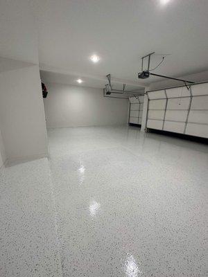 White commercial Epoxy