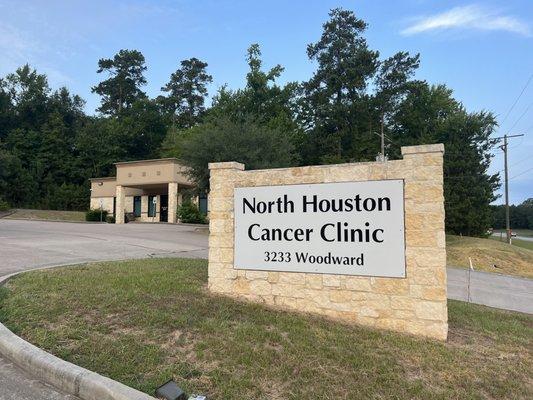 Welcome to north Houston cancer center continently located behind Huntsville office