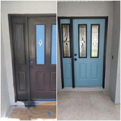 Door color change