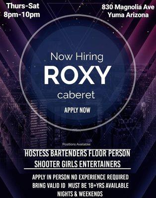 Roxy Cabaret