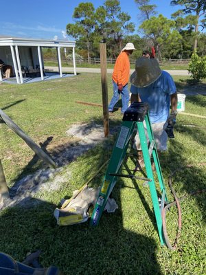 Fence repair