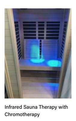 2 person Infrared Sauna with Chromotherapy