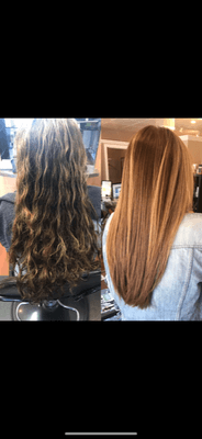 Balayage, Babylights & Root smudge by Angie