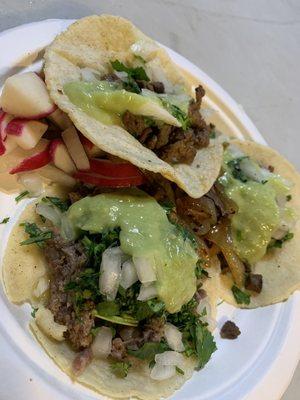 Carne asada tacos