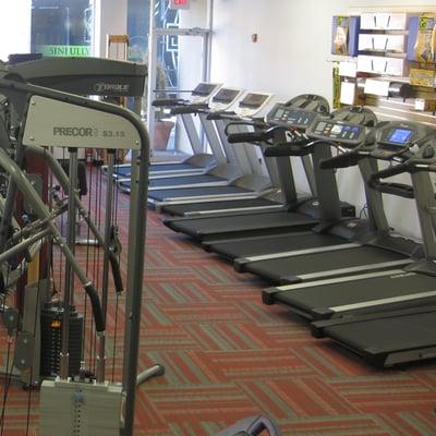 Full selection of Treadmills: Precor, Landice, Spirit Fitness