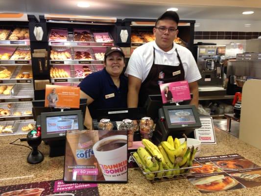 Really nice folks at the counter