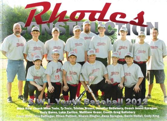 Swl Youth Baseball