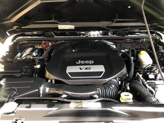 Engine Bay Cleaning