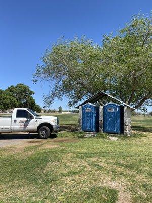 Portable toilets is our specialty