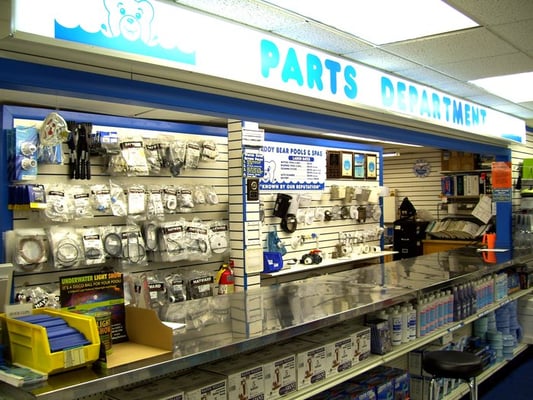 Fully Stocked Parts Department