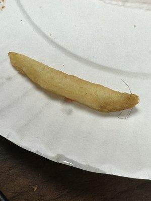 Hair on French Fries