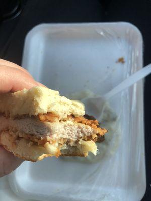 Pork loin biscuit