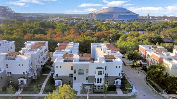 Ballpark Estates, our condo that are listed in Arlington, Texas.