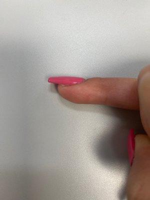 Thin acrylic application