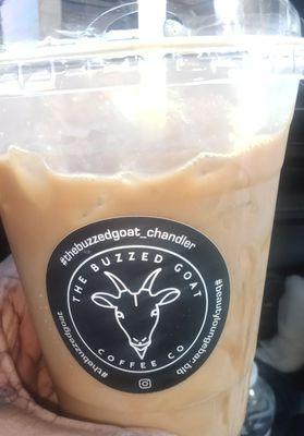 Caramel Macchiato which almond milk