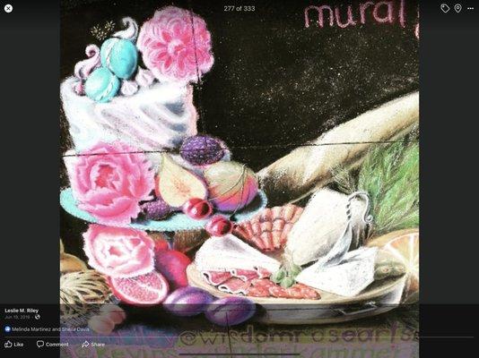 Chalk Art entry from world famous Pasadena Chalk Festival