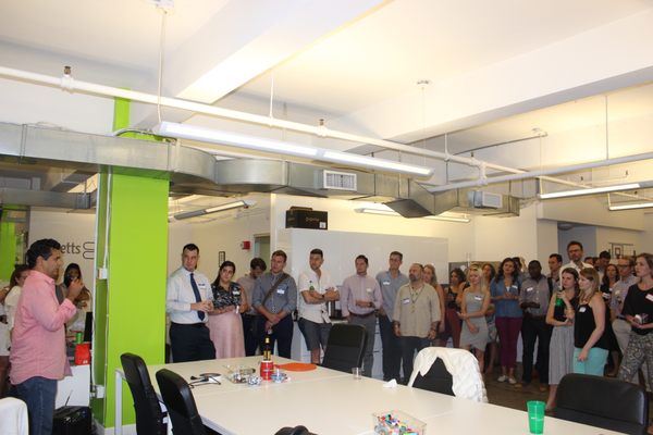 We hosted the 2nd Anniversary Party for NYC Enterprise Sales Meetup in our office