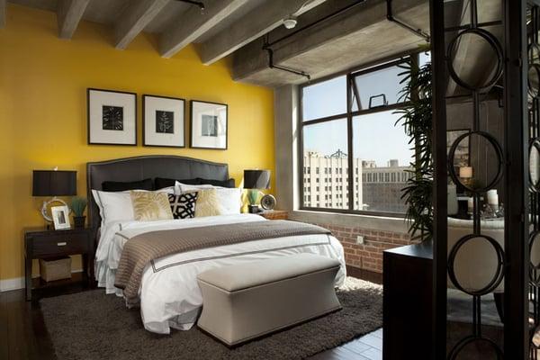 Spacious bedrooms and city views