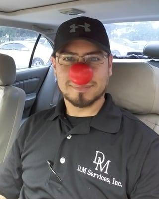 Red Nose Day! D.M Services, Inc. helps support children in need around the world!