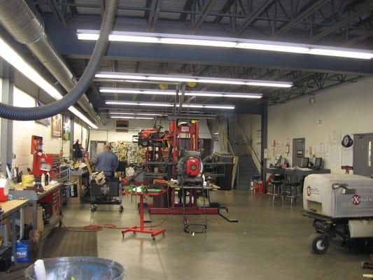 The shop at Morrison's Power Equipment