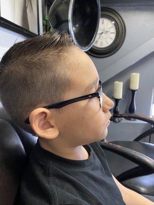 My sons haircut ‍ came out so nice