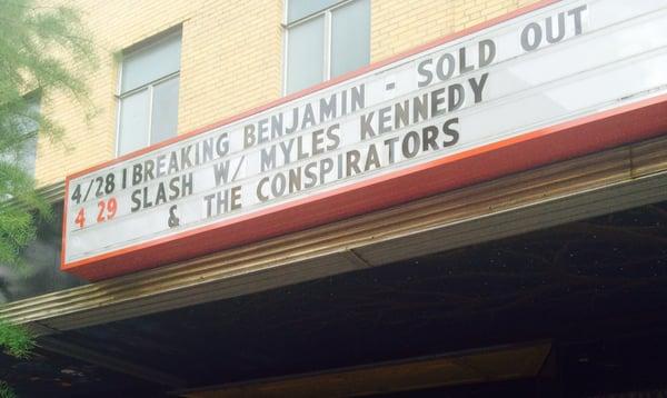 Breaking Benjamin sold out!