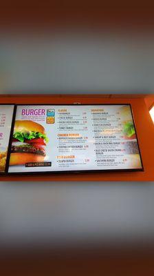 Burger menu