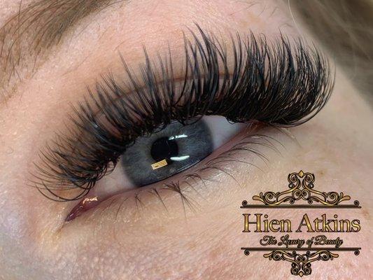 Lashes extension hybrid set