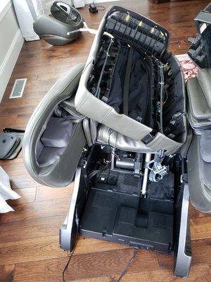 Massage chair repair